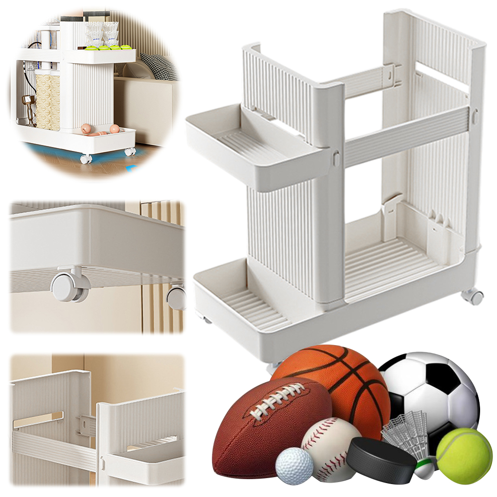 Sports Equipment Trolley - Tekerlekli Spor Salonu Ekipmanları Düzenleyici Arabası