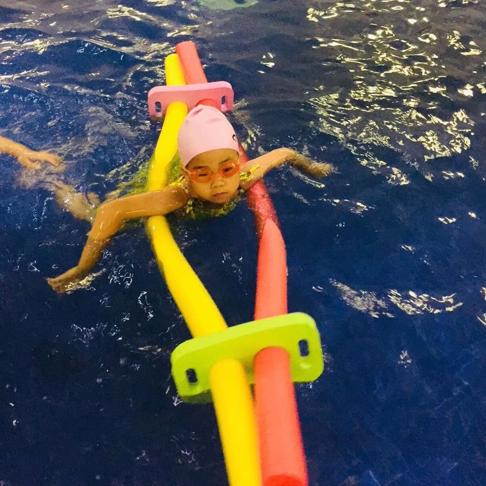Foam Pool Noodle - 2 Çapraz Delikli Yüzme Çubuğu Bağlayıcısı