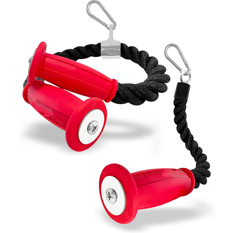 Sports Equipment List - Ergonomik Tricep Halatlar Kaymaz Kablo Eki