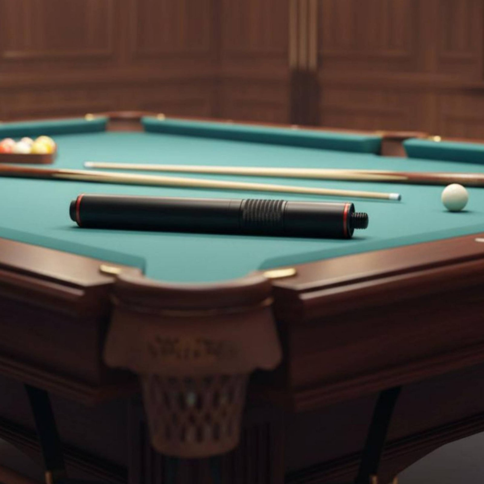 Sports Equipment Game - Teleskopik Cue Uzatıcı Alüminyum Bilardo Cue