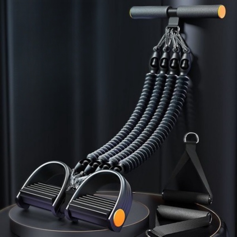 Sports Equipment Game - Pedal Tension Rope Abdominal Strength Elastic