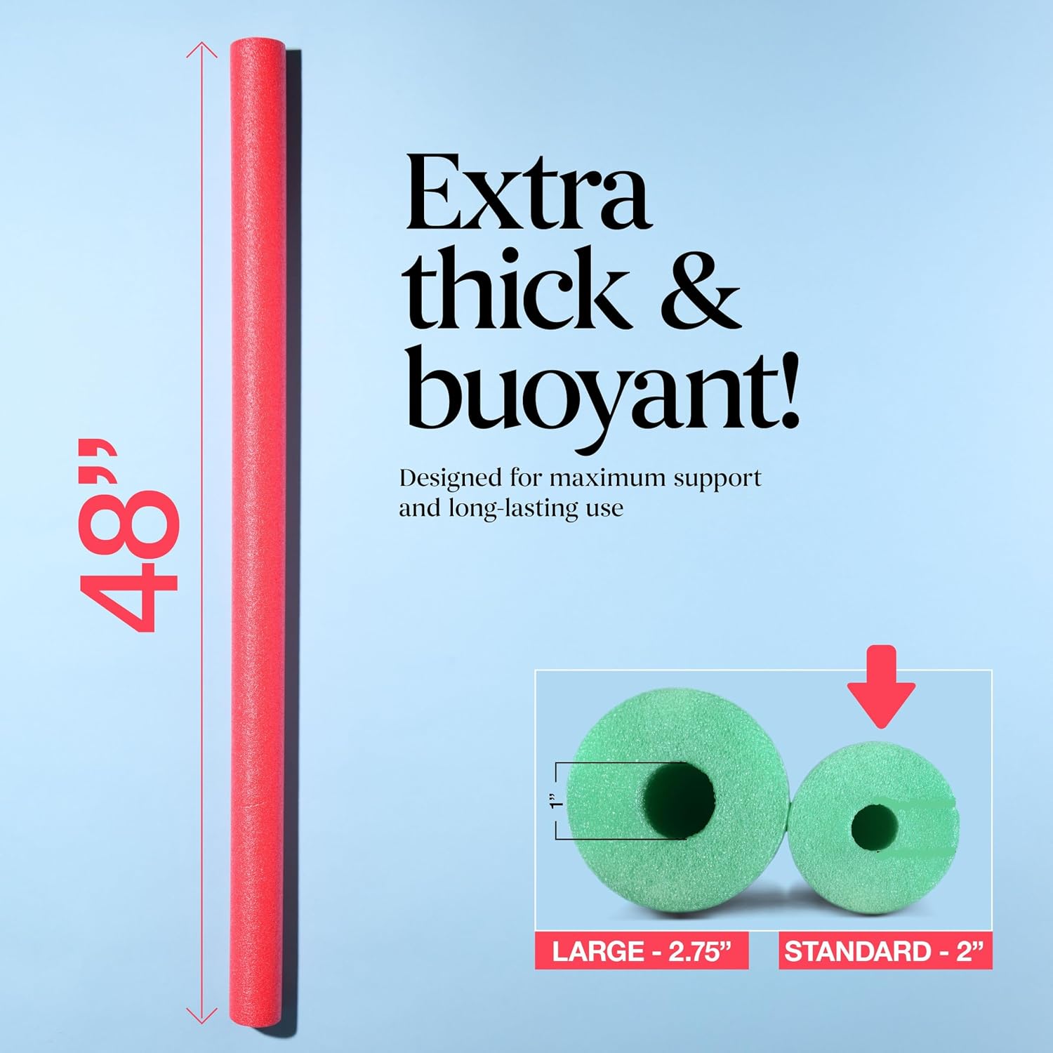 40'lı Paket Havuz Noodleları K - Foam Pool Noodle incelemesi ve fiyatı