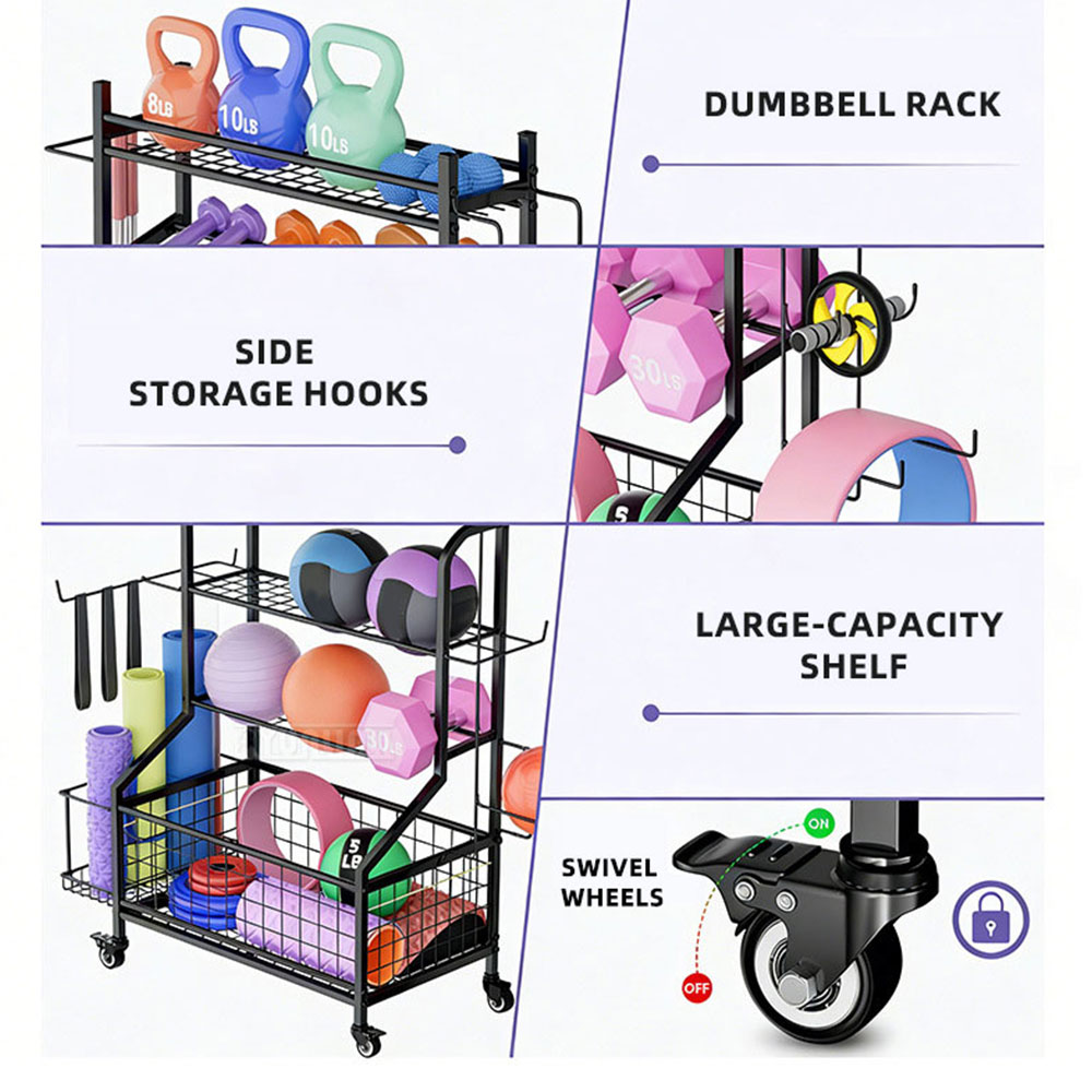 Yunlin Li Spor Salonu Dambıl Y - Sports Equipment Trolley incelemesi ve fiyatı