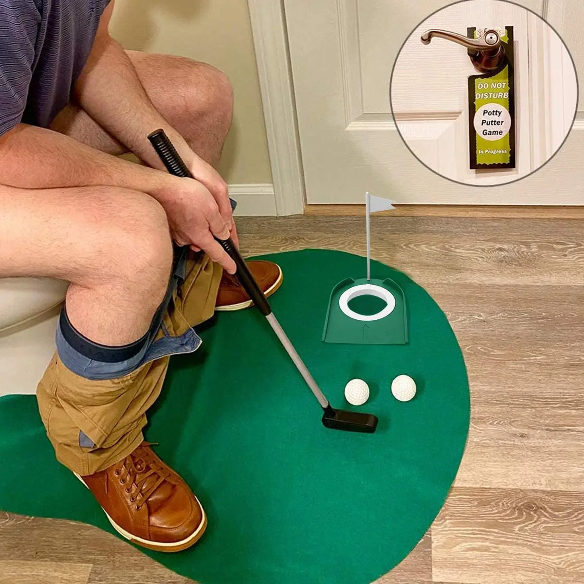 Kapalı Golf Vuruş Eğitmeni Del - Golf Putting Mat incelemesi ve fiyatı